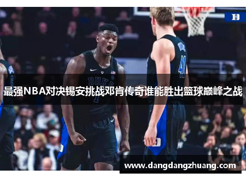 最强NBA对决锡安挑战邓肯传奇谁能胜出篮球巅峰之战